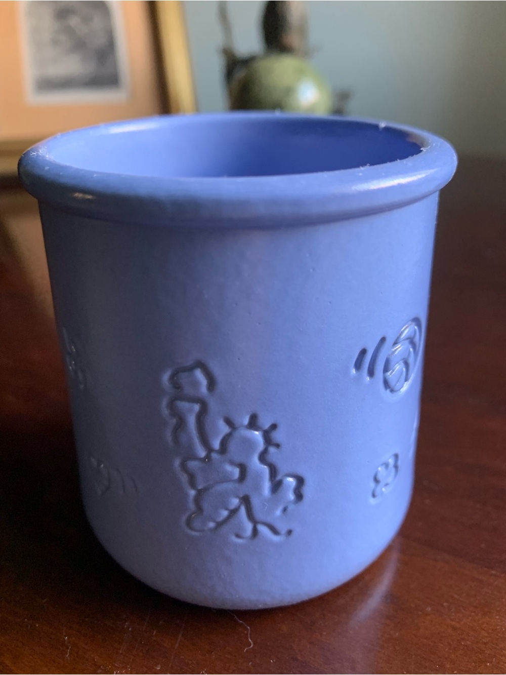 La Fermiere New York City Special Edition 
Glazed Terra Cotta Mini Cup Pot
